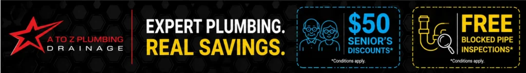 A to Z Plumbing Coupon Ad