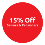 15% plumbing discount icon