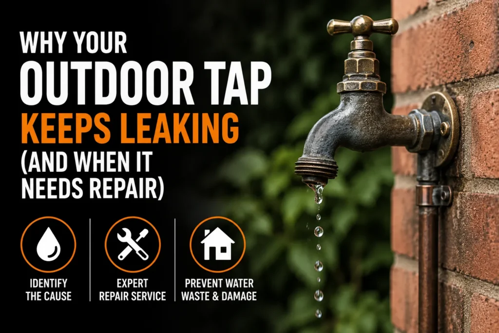 Why Your Outdoor Tap Keeps Leaking (And When It Needs Repair)